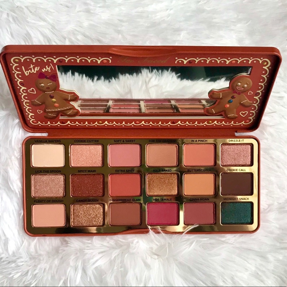 NEW Too Faced Extra Spicy Gingerbread Palette